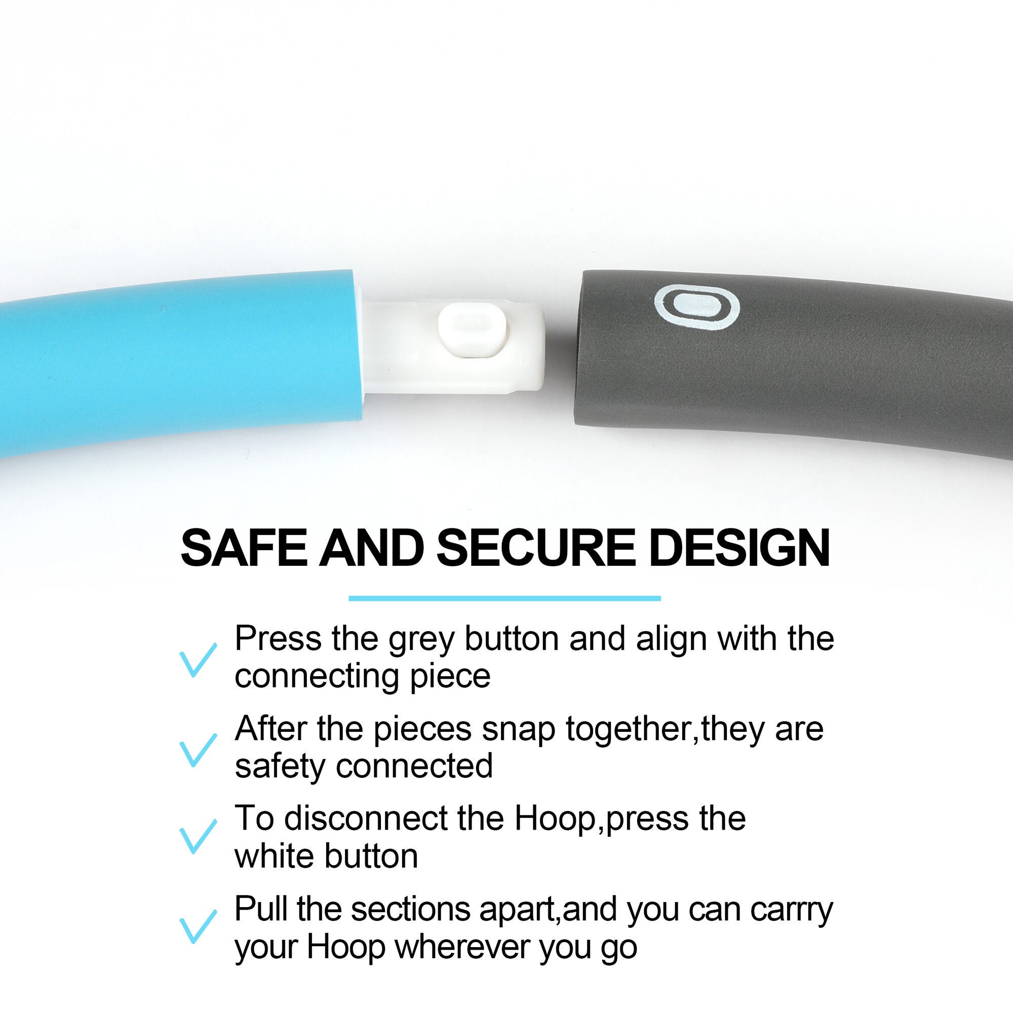 PRCTZ - Weighted Hoola Hoop - Blue | GNC